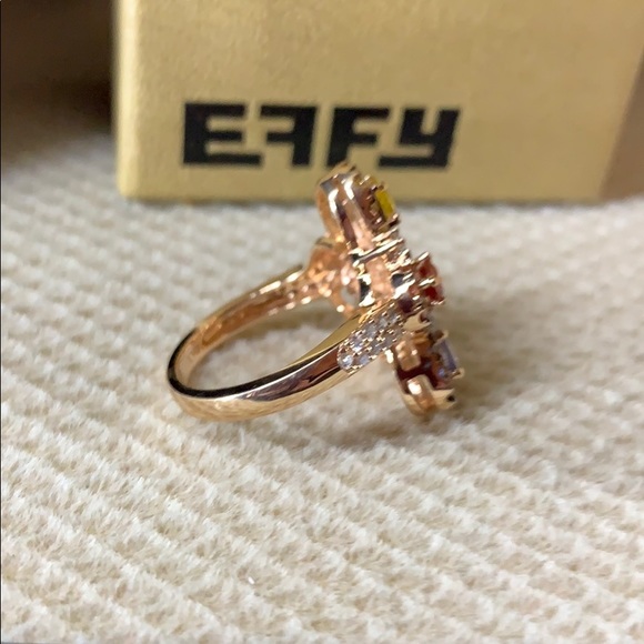 ‘***SOLD****Effy Diamond, Ceylon, Orange & Pink Sapphire, TSAV - Picture 10 of 16